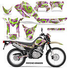 Dirt Bike Decal Graphic Kit MX Sticker For Yamaha XT250X 06-18 PSCHKRKN GRN PUR