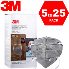 5/10/25PCS 3M 9542 KN95 Disposable Face Mask Cover NIOSH CDC Approved Respirator