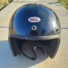 Vintage Bell RT Helmet  Black 7 3/4 Motorcycle Racing