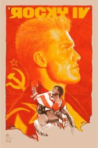 Rocky IV by Gabz Grzegorz Domaradzki xx/100 Screen Print Art Poster Mondo Artist