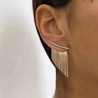 Earring Long Statement Gold Color Bling Tassel Earrings For Women