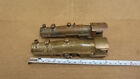 2 X Cast Brass Steam Locomotive Shells for parts only HO