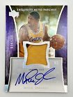 2004-05 Upper Deck Exquisite Collection MAGIC JOHNSON Game-Used Patch Auto /100