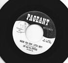 New ListingDOOWOP R&B  45 -ZIP & the ZIPPERS -WHERE YOU GOIN' LIT  - HEAR - 1963 DJ PAGEANT