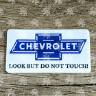 Blue Clear Transparent Chevrolet Chevy Glass Die Cut Decal Emblem Static Cling (For: 1952 Chevrolet)