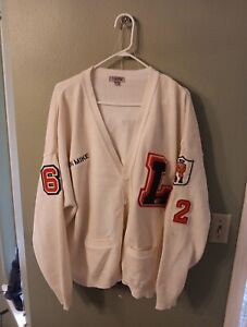 Andrew Rohan Knit Sweater 3xl Iron Mike Sweater Vintage