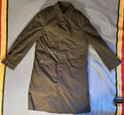 US Army Surplus Mens 38L All Weather Coat Black Trench Winter Jacket With Liner
