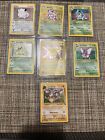 Vintage Pokemon Holos WOTC (1st ED) Of NM-LM-MP Cards —high Value For Collectors