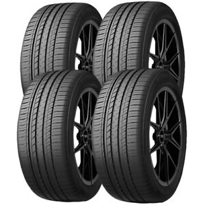 (QTY 4) 205/50ZR16 TBB TR-66 87W SL Black Wall Tires (Fits: 205/50R16)