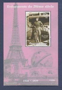 NIGER -  MNH S/S  - Amellia Earhart - airplane pilot - 1998