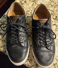 Coach New York Perkins Low Top Black Leather Sneakers Men’s FG1056 Size 10