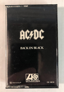 New ListingAC/DC - Back In Black Cassette Tape, 1980 Atlantic Hard Rock CS 16018