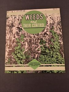 1930s John Deere Tractor Co Brochure Weeds And Their Control.