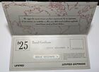 (2) UNITED AIRLINES UNITED EXPRESS FLIGHT VOUCHER $25 COUPONS COLLECTIBLE RARE