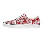 VANS DOHENY OTW REPEAT LOGO RED WHITE SKATE SHOES SNEAKERS MEN'S SIZE 8