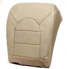 2000 Ford F-250 F350 Diesel 4x4 Driver Bottom Replacement Leather Seat Cover Tan (For: More than one vehicle)