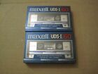 New ListingMaxell UDS-I 60  Blank Audio Cassette Tape lot - New and Sealed