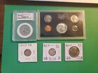 Lot Of Silver And Proof Coins