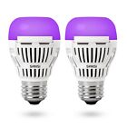 SANSI 2 Pack LED Black Light Bulb 5W Neon Ultraviolet UV Bulb Glow in the Dark