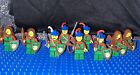 Lego Forestmen Minifigure Lion Knights' Castle Archer  Soldiers Lot Of 9
