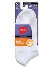 Hanes 6 Pack No Show Socks Womens Cool Comfort Wicking Breathable Comfort Toe