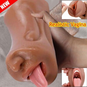 Realistic Male Masturbator Doll For Men Pocket Pussy Vagina Oral Adult-Sex Toy