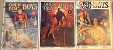 3 Vintage OPEN ROAD FOR BOYS MAGAZINES: February & October 1931 & July 1934