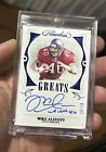 Mike Alstott 2020 Flawless Greats Jersey # Inscribed Auto 10/10