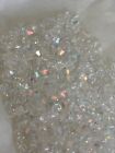 Swarovski Crystal Beads Crystal AB, 4mm Bicone, #5301 Loose Pack Lot 144 pieces