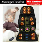 8 Mode Massage Seat Cushion w/Heated Back Neck Massager Chair for Home&Car Mat