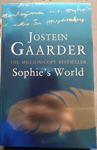 NEW paperback book Sophie's World by Jostein Gaarder million-copy best selling