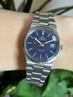 Omega Geneve Automatic Date Cal.1012 Blue Dial Mens 36mm 166.0173 Swiss Made