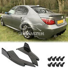For 5 Series F10 F18 E60 E61 Gloss Rear Spats Bumper Diffuser Splitter Canards (For: More than one vehicle)