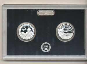2021 S SILVER PROOF ATB Quarter set Tuskegee Airmen + Crossing The Delaware