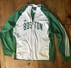 Adidas Clima365 sports Boston Celtics Warm Up Zip Up Long Sleeve Logo Jacket  L