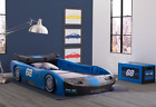 Realistic Kids Turbo Race Car Twin Bed Toddlers Boys Durable, Blue NEW, Ford GT