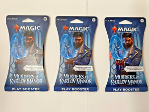MTG Murders at Karlov Manor booster packs, NEW sealed Magic the Gathering Foil