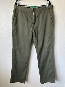 Toddland Flannel Lined Pants Size 34 Green
