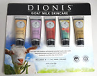 DIONIS Natural Goat Milk Hand Cream, Excellent For Dry Hands 1 oz each (5 PACK)