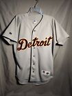 Vintage Russell Athletic Diamond Collection Detroit Tigers Jersey 90s Gray Sz 40