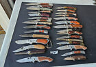 (Lot of 30) TSA Confiscated EDC Manual Pocket Knives #359