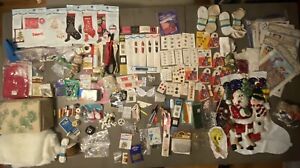 HUGE LOT - 11+ Pounds of Vintage Sewing / Crafting Supplies, Y2K, Bucillia