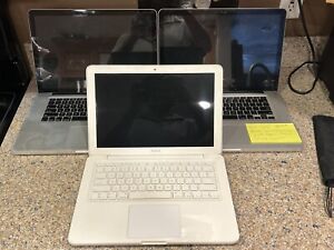 LOT OF 3 Apple Laptops: MacBook Pro A1286 (2) + MacBook A1342 (1), Parts/repair