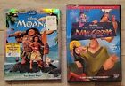Disney Animated 2-Movie Lot Emperor's New Groove DVD & Moana Blu-ray Combo
