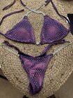 Bikini Competition Suit - Purple (fuchsia)