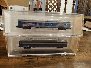 MICRO TRAINS (Z SCALE ) GREAT NORTHERN  83' SMOOTHSIDE SLEEPER CAR LOT
