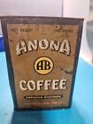 New ListingANTIQUE VTG ARBUCKLE BROTHERS AB ANONA COFFEE 1 LB ADVERTISING TIN CHICAGO NY