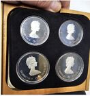 New Listing1976 Canada Montreal Olympic Series 1 Silver 4 Coin Proof Set