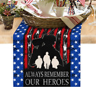 4Th of July Table Runner Memorial Day Decorations, Patriotic Runners Fourth of J