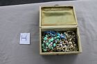 Vintage Costume Jewelry Necklace Lot with Box
